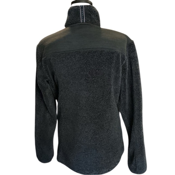 Kuhl Women’s Half Zip Pullover Sherpa Thumb Hole Sleeves, Dark Grey - Large 16F - Picture 12 of 13